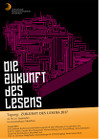 Plakat Zukunft des Lesens 2017